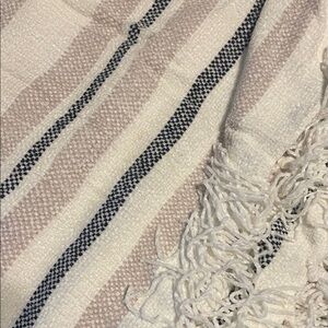 Kirklands Soft Plaid Throw Blanket